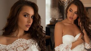 The runaway bride found refuge in a strange place, getting intimate