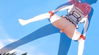 Hentai with Flare Arlgrande getting fucked for the first time