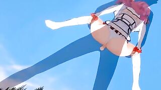 Hentai with Flare Arlgrande getting fucked for the first time