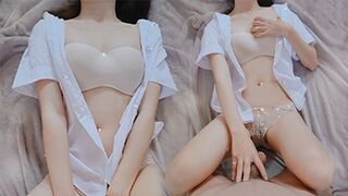 This cute petite babe, SSKOK16, knows how to make a man moan of pleasure