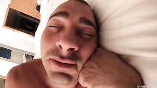 Good morning sex with Italian stallion Steve Mori and his stunning partner