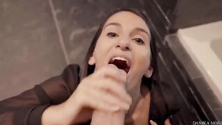 Five-star blowjob and fuckface for Danika Mori’s huge dick in 4K