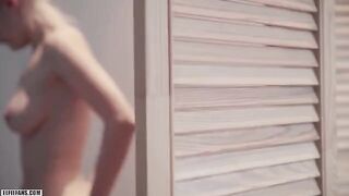 A cute schoolgirl was fucked and received a creampie and facial, showcasing Eva Elfie’s signature style