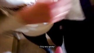A couple fucked right in the doorway while parents were at home