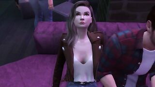 The student seduced her teacher to come into her