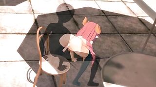 A date with the invisible, a thrilling 3D hentai experience awaits!