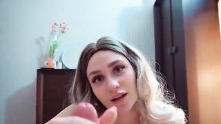 A sly stepson gets his hot stepmom pregnant in a steamy scene