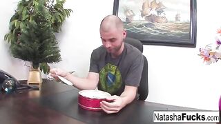 Natasha Nice is about to get fucked by her boss