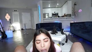 Horny slut Hazel Heart wants a taste of the action