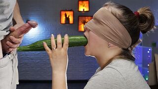 My friend tricked me blindfolded with the taste game, it didn't work - SanyAny