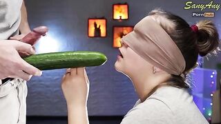 My friend tricked me blindfolded with the taste game, it didn't work - SanyAny