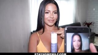 Hot MILF Rose Monroe poses naked for her stepson’s camera