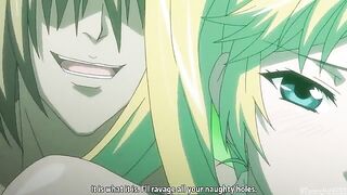 Hentai girl fucked by two guys with huge dicks