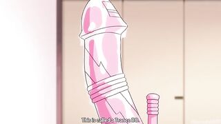Hentai girl fucked by two guys with huge dicks
