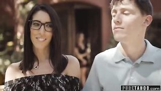A lonely widow, Natasha Nice, got so fucking horny she had to fuck her neighbor