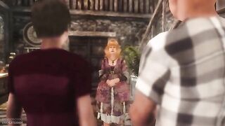 Harry Potter gets fucked by sexy Ginni in 3D