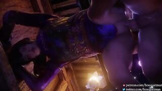 The best 3D Tekken smut, featuring Kunimitsu and Alisa in action