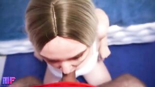 The stepson got his stepmom’s big boobs full of cum in his mouth