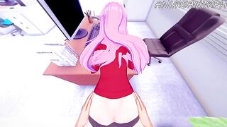 Shikimori Micchon is not just a cutie, she's also wild in bed