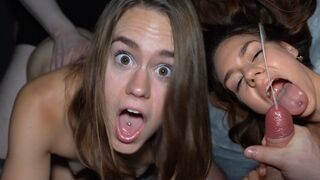 Skinny teen Leria Glow gets fucked hard and deep