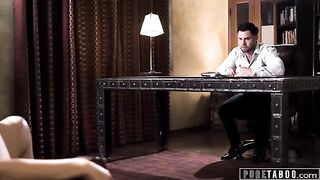 Charlotte Sins, a sex addict, convinces her sex therapist to have rough sex with her