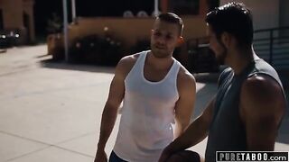 A stepmom, Sheena Ryder, agrees to a taboo threesome with her stepson and his friends
