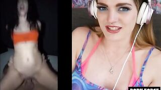 The rough power fuck makes her brain melt - a reaction from Carly Rae Summers