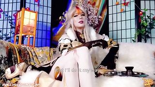 The Traveler restored the Jade Palace with Ning Guang's help in 4K, brought to life by MollyRedWolf