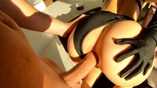Babe, please destroy my ass with intense anal action