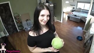 A cum obsessed sister-in-law with an intense desire for breeding kink