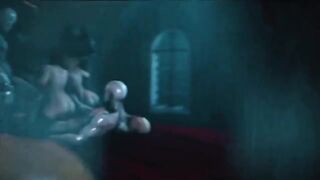 Hentai 3D uncensored Full Moon 2 Gangbang, a wild ride!