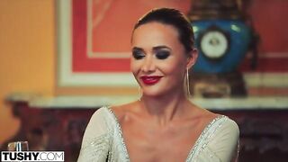 Stunning model Venera gets her ass gapped and stuffed in a sensual scene
