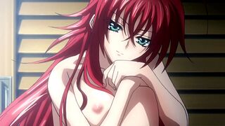 Rias welcomes her new servant - a steamy hentai JOI encounter