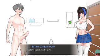 The players take on the roles of heroes in a captivating visual novel scenario