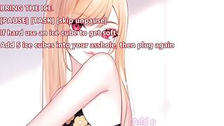 A girl is being punished by her mistress in a hardcore hentai scene
