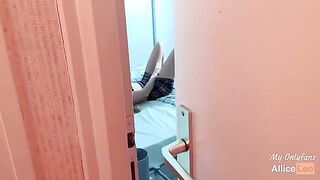 I Spy on My Stepsister as She Masturbates, then I Offered Her My Dick and She Accepted!