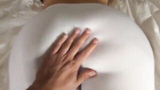 A stepbrother fucks his stepsister after catching her watching porn