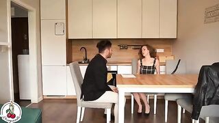 Girl has sex with real estate agent to get a discount