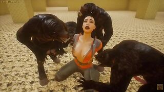 Furry game with a hot and horny backroom session