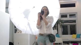 Jenna J Ross gets her huge tongue licked by two sexy lesbians in a steamy scene
