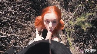 Petite Ginger Teen Madi Collins Loves To Flash And Fuck Hard
