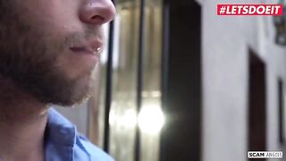 Two hot babes Abella Danger and Zoe Monroe fucked by jail guard