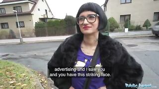 French girl Candy Scott gets banged by stranger for cash