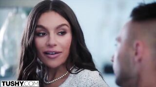 Gorgeous brunette April tries anal sex for the first time on TUSHY, a channel renowned for its sensational HD videos showcasing the art of anal sex with beautiful girls in stunning settings