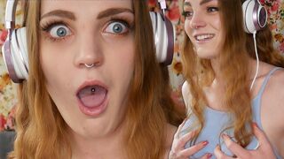 The best compilation of reactions by Carly Rae Summers to rough anal sex