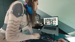 The streamer is one fuck away from banning his hater for good