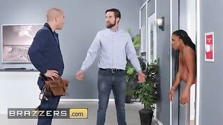 Xander helped Maserati XXX, stuck and oiled her big ass
