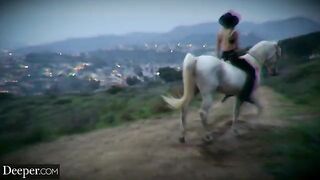 Cowgirl Kenna shares BBC with kinky slut Anna Claire