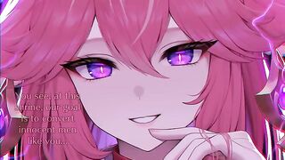 Yae Miko's feet fuck makes you cum in 5 minutes (Hentai JOI)