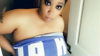 Stepson fucks his big ebony stepmom with a huge ass
